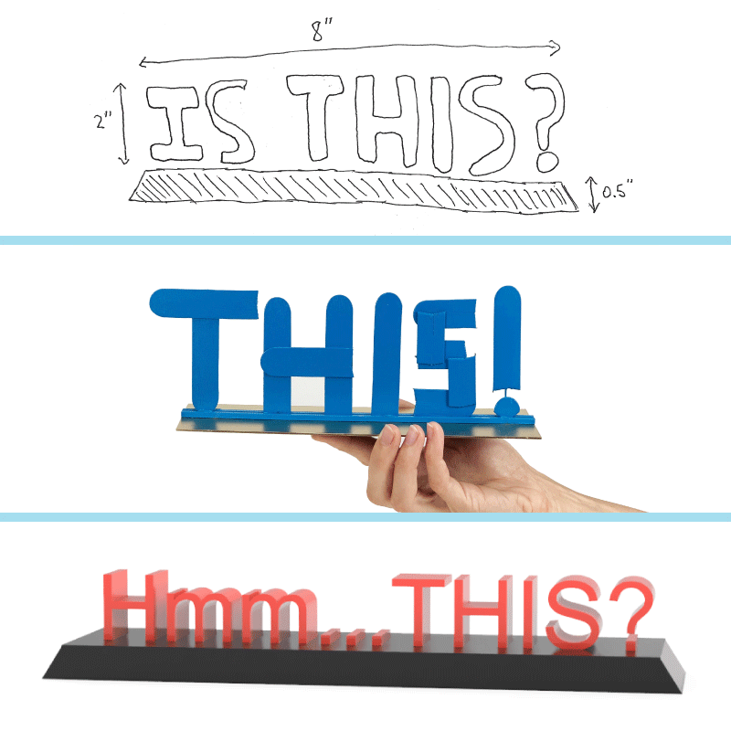 how to turn a sketch or prototype part into a 3d model stl file or obj file or cad file for 3d printing
