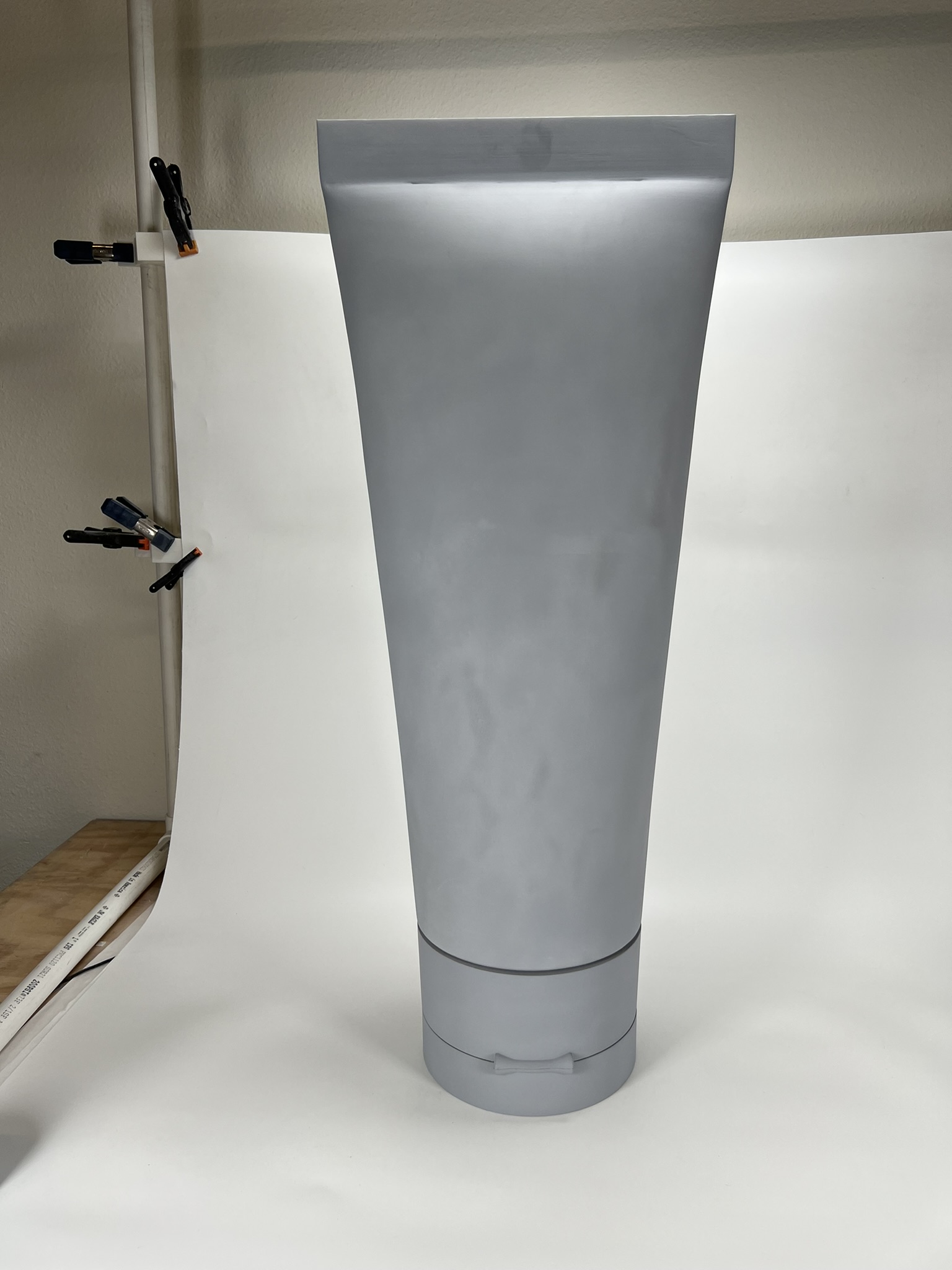 Custom large-format 3D-printed marketing display used for product launches, experiential branding, and in-store promotions.
